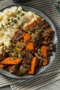 Homemade Beef Pot Roast Royalty Free Stock Photo
