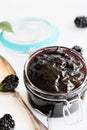 Homemade Blackberry Preserves and Fruit