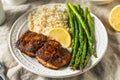 Homemade Blackened Mahimahi White Fish Royalty Free Stock Photo