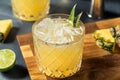 Homemade Boozy Pineapple Margarita