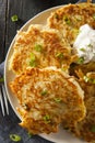 Homemade Boxty Irish Potato Pancakes Royalty Free Stock Photo