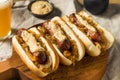 Homemade Bratwurst Sausage Sandwiches