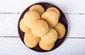 Homemade brazilian cheese buns Royalty Free Stock Photo