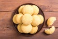 Homemade brazilian cheese buns Royalty Free Stock Photo