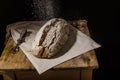 Homemade bread rustic sourdough Royalty Free Stock Photo