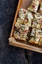 Homemade bread scone