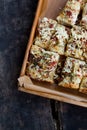 Homemade bread scone