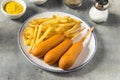 Homemade Breaded Beef Corndogs