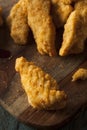 Homemade Breaded Chicken Tenders Royalty Free Stock Photo