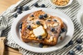 Homemade Brioche French Toast Royalty Free Stock Photo