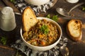 Homemade Brown Lentil Soup