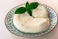 Homemade bulgarian white brined cheese