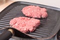 Homemade burgers Royalty Free Stock Photo