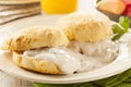 Homemade Buttermilk Biscuits and Gravy