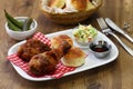 Homemade buttermilk fried chicken & biscuits