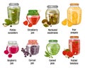 Homemade Canned Fruits And Vegetables