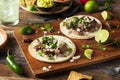 Homemade Carne Asada Street Tacos Royalty Free Stock Photo