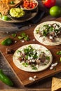 Homemade Carne Asada Street Tacos Royalty Free Stock Photo