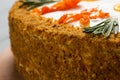 homemade carrot cake