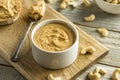 Homemade Cashew Peanut Butter Royalty Free Stock Photo