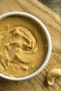 Homemade Cashew Peanut Butter Royalty Free Stock Photo