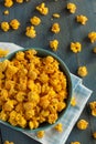Homemade Cheddar Cheese Popcorn Royalty Free Stock Photo
