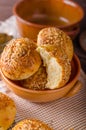 Homemade cheese buns Royalty Free Stock Photo
