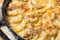 Homemade Cheesy Potatoes Gratin Royalty Free Stock Photo