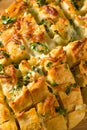 Homemade Cheesy Pull Apart Garlic Bread