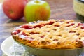 Homemade Cherry Pie Royalty Free Stock Photo