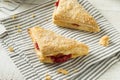 Homemade Cherry Turnover Pastries Royalty Free Stock Photo