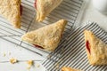 Homemade Cherry Turnover Pastries Royalty Free Stock Photo