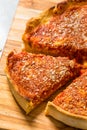 Homemade Chicago Style Deep Dish Pizza Royalty Free Stock Photo