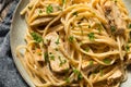 Homemade Chicken Fettuccine Alfredo Pasta