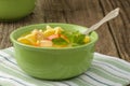 Homemade Chicken Noodle Soup Royalty Free Stock Photo