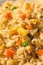 Homemade Chinese Asian Fried Rice Royalty Free Stock Photo