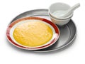 San bu nian, chinese non sticking egg yolk custard pudding