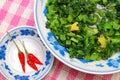 Homemade Chinese vegetarian cuisine Royalty Free Stock Photo