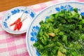 Homemade Chinese vegetarian cuisine Royalty Free Stock Photo