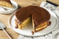 Homemade Chocolate Boston Cream Pie