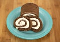 Homemade Chocolate Cake Roll