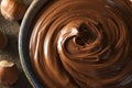 Homemade Chocolate Hazelnut Spread Royalty Free Stock Photo