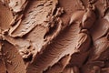 homemade chocolate ice cream texture background Royalty Free Stock Photo