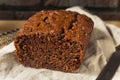 Homemade Chocolate Zucchini Bread Royalty Free Stock Photo