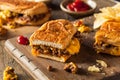 Homemade Chopped Cheese Sandwich Royalty Free Stock Photo