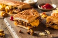 Homemade Chopped Cheese Sandwich Royalty Free Stock Photo