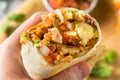 Homemade Chorizo Breakfast Burritos