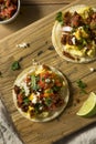 Homemade Chorizo Breakfast Tacos Royalty Free Stock Photo