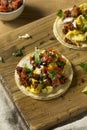 Homemade Chorizo Breakfast Tacos Royalty Free Stock Photo