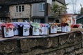 Homemade chutney, marmalade and jam for sale in Lacock, England.